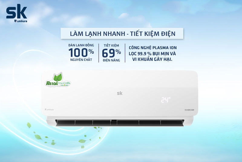 Dàn động nguyên chất, làm lạnh nhanh