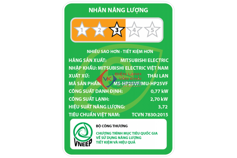 Máy Lạnh Mitsubishi Electric MS-JS25VF (1.0Hp) 3 Máy Lạnh Mitsubishi Electric MS-JS25VF (1.0Hp)