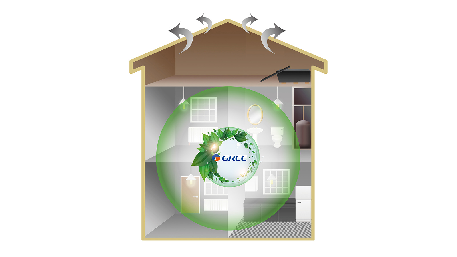 Máy lạnh tủ đứng Gree GVC24AG-K3NNB1A