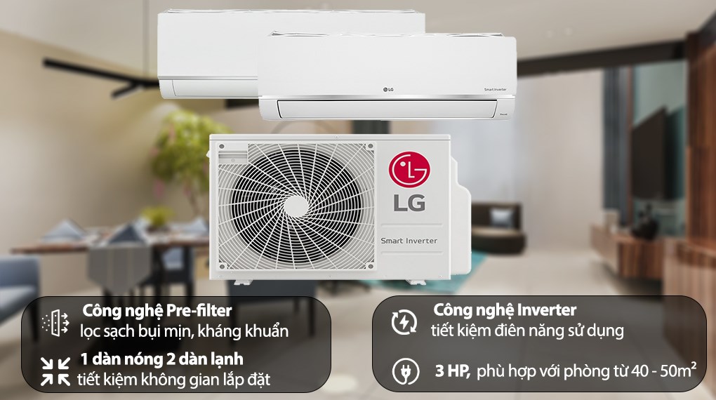 Dàn nóng Multi LG A3UQ30GFD0 Inverter