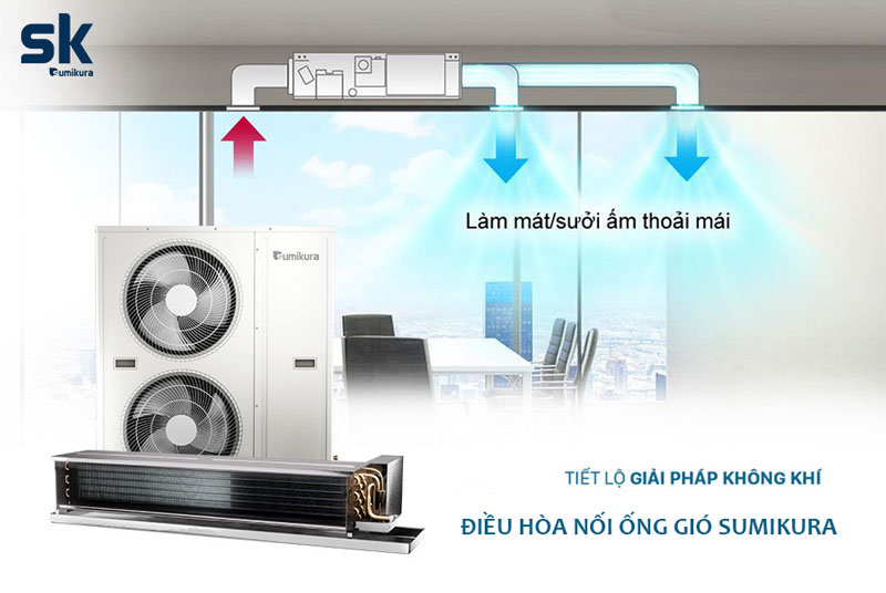 Điều hòa âm trần nối ống gió Sumikura ACS/APO-280