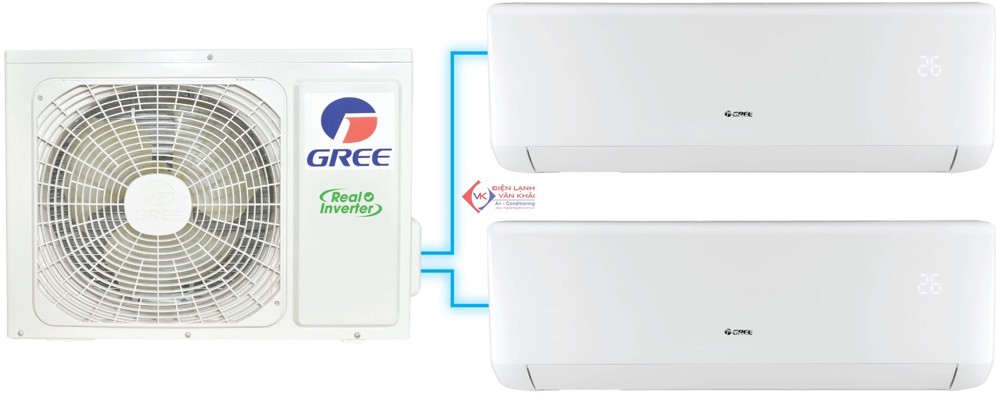 Trang chủ 116 Điều hòa Multi Gree XS