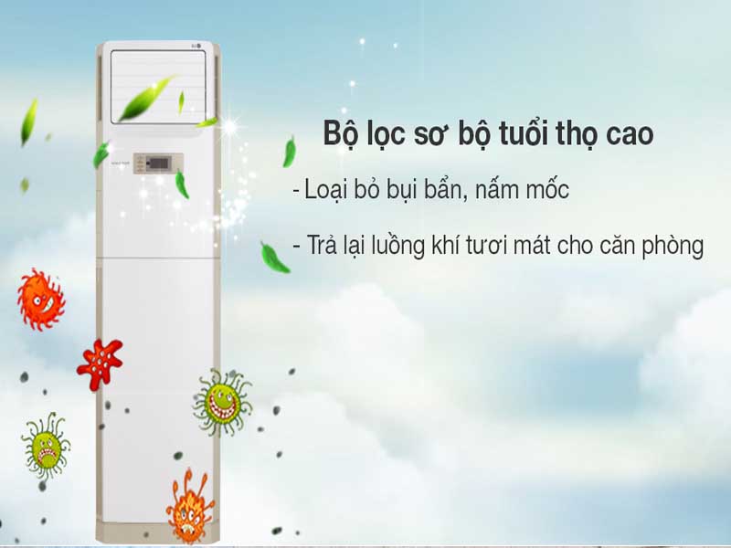kha nang loc bui ban trong khong khi