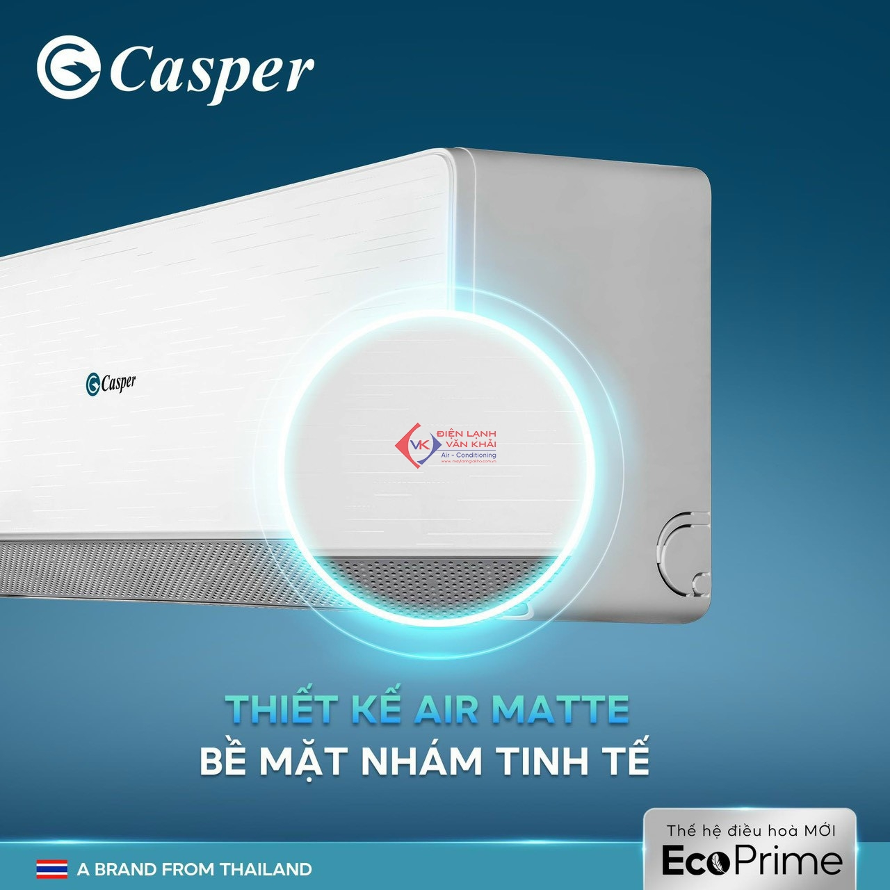 Máy lạnh Casper Inverter 1.5 HP QC-12IS36 2024 3 Máy lạnh Casper Inverter 1.5 HP QC-12IS36 2024