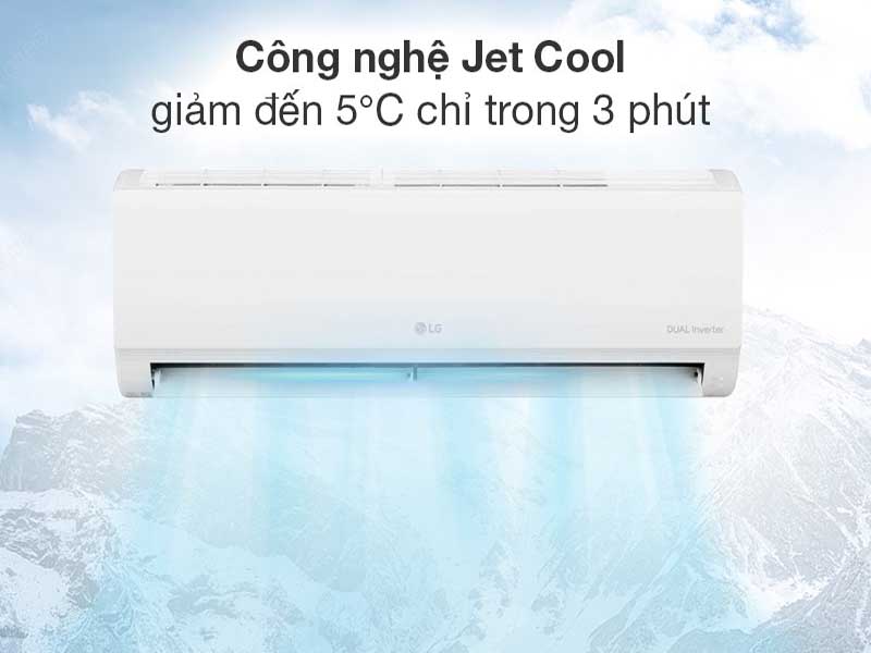 Làm lạnh nhanh ấn tượng với công nghệ Jet Cool