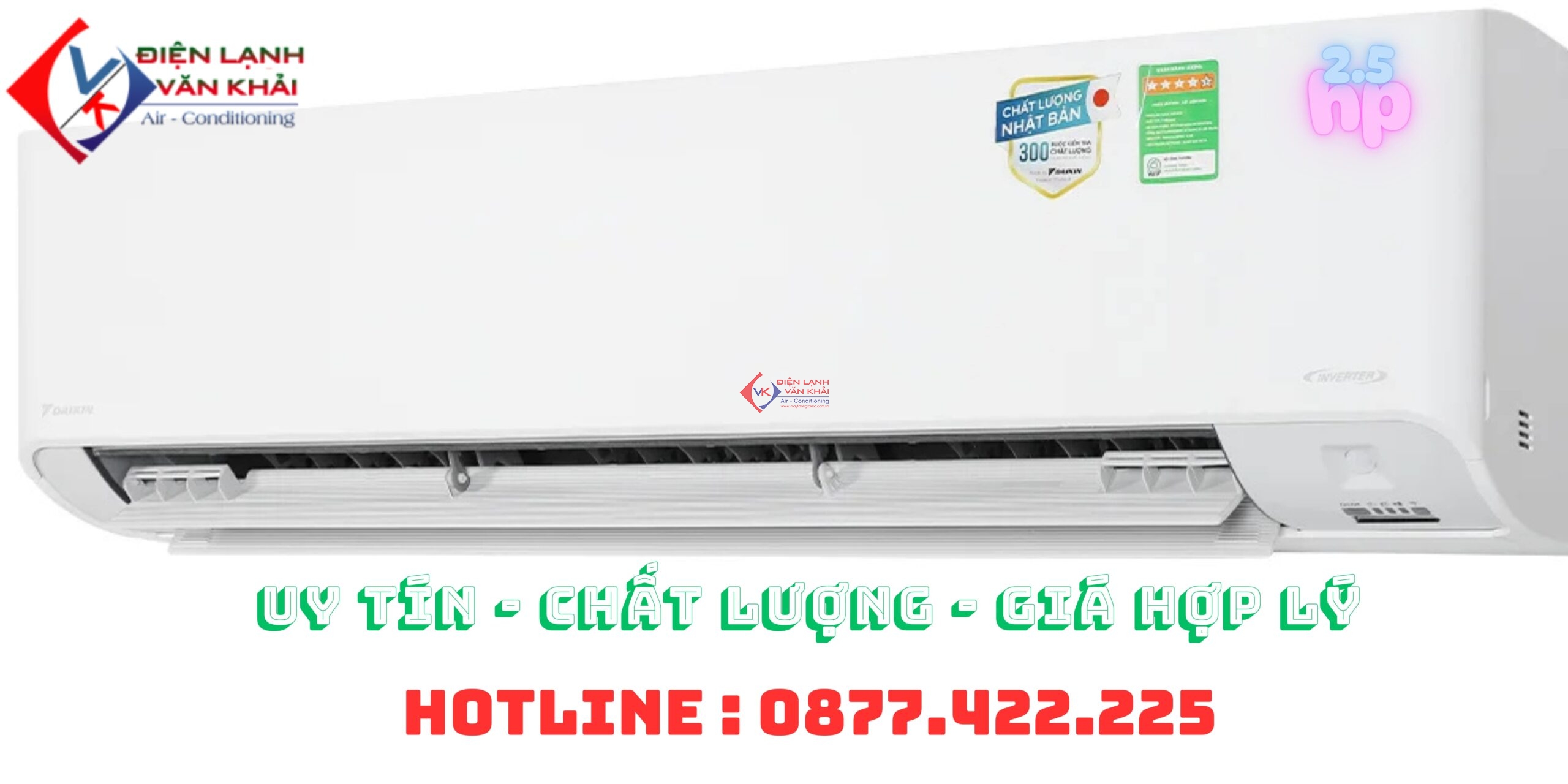 Máy Lạnh Daikin Inverter FTKB60ZVMV 2.5 Hp Model 2025 2 Máy Lạnh Daikin Inverter FTKB60ZVMV 2.5 Hp Model 2025