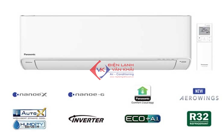 Máy lạnh Panasonic AERO Inverter 1.5 HP CU/CS-XU12BKH-8 2025 NEW 3 Máy lạnh Panasonic AERO Inverter 1.5 HP CU/CS-XU12BKH-8 2025 NEW