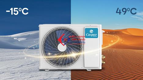 Máy lạnh điều hoà âm trần Casper CC-18FS35 Mono 2hp cassette