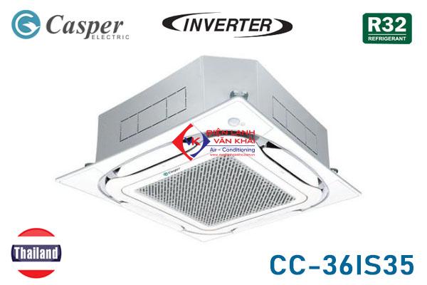 Máy Lạnh Âm Trần Casper Inverter 4 HP CC-36IS35 cassette