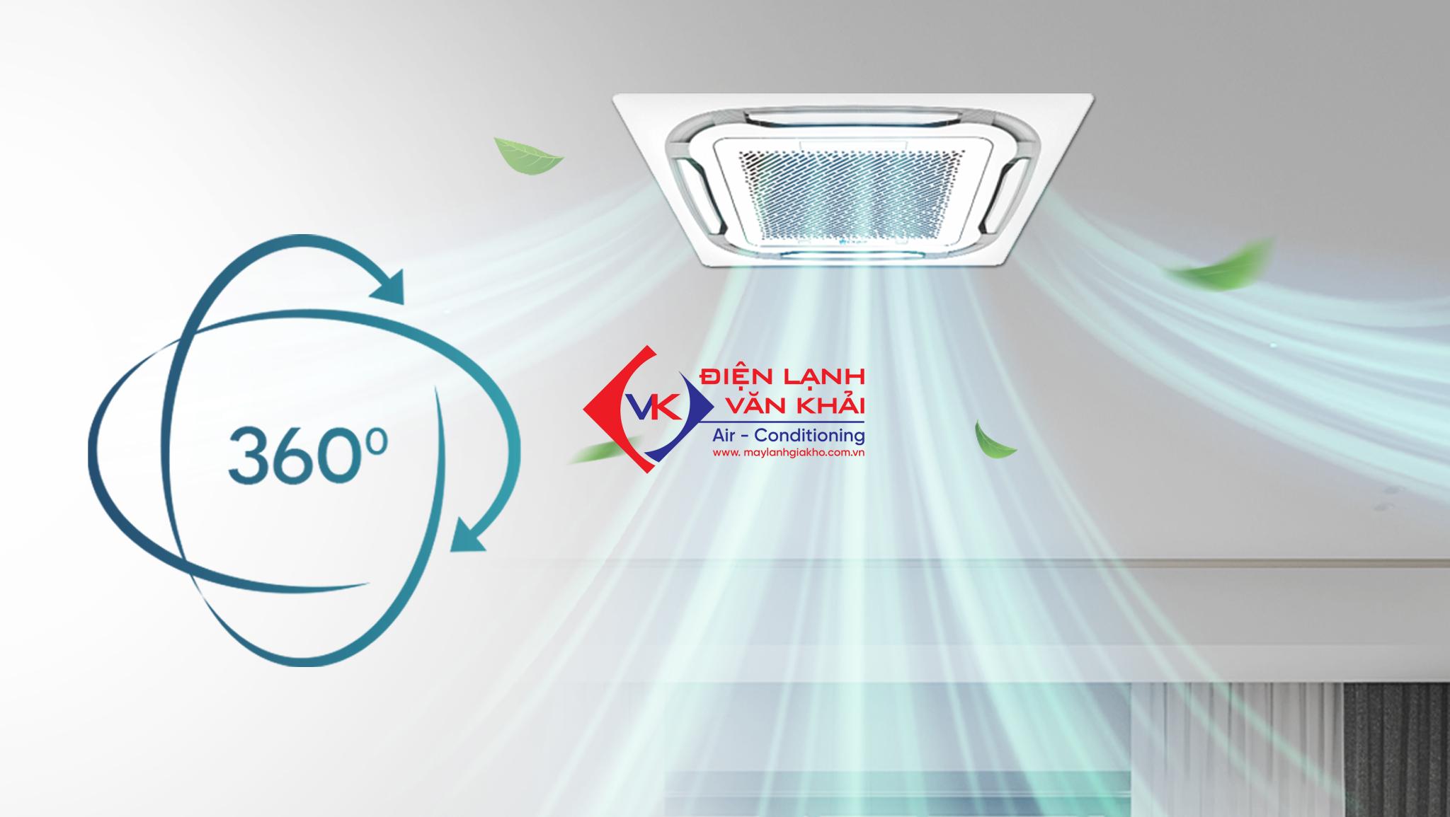 Máy Lạnh Âm Trần Casper Inverter 2.5 HP CC-24IS35 cassette