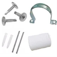 Vật tư phụ (simili, móc ống đồng, móc ống nước, ốc vít…) phukien