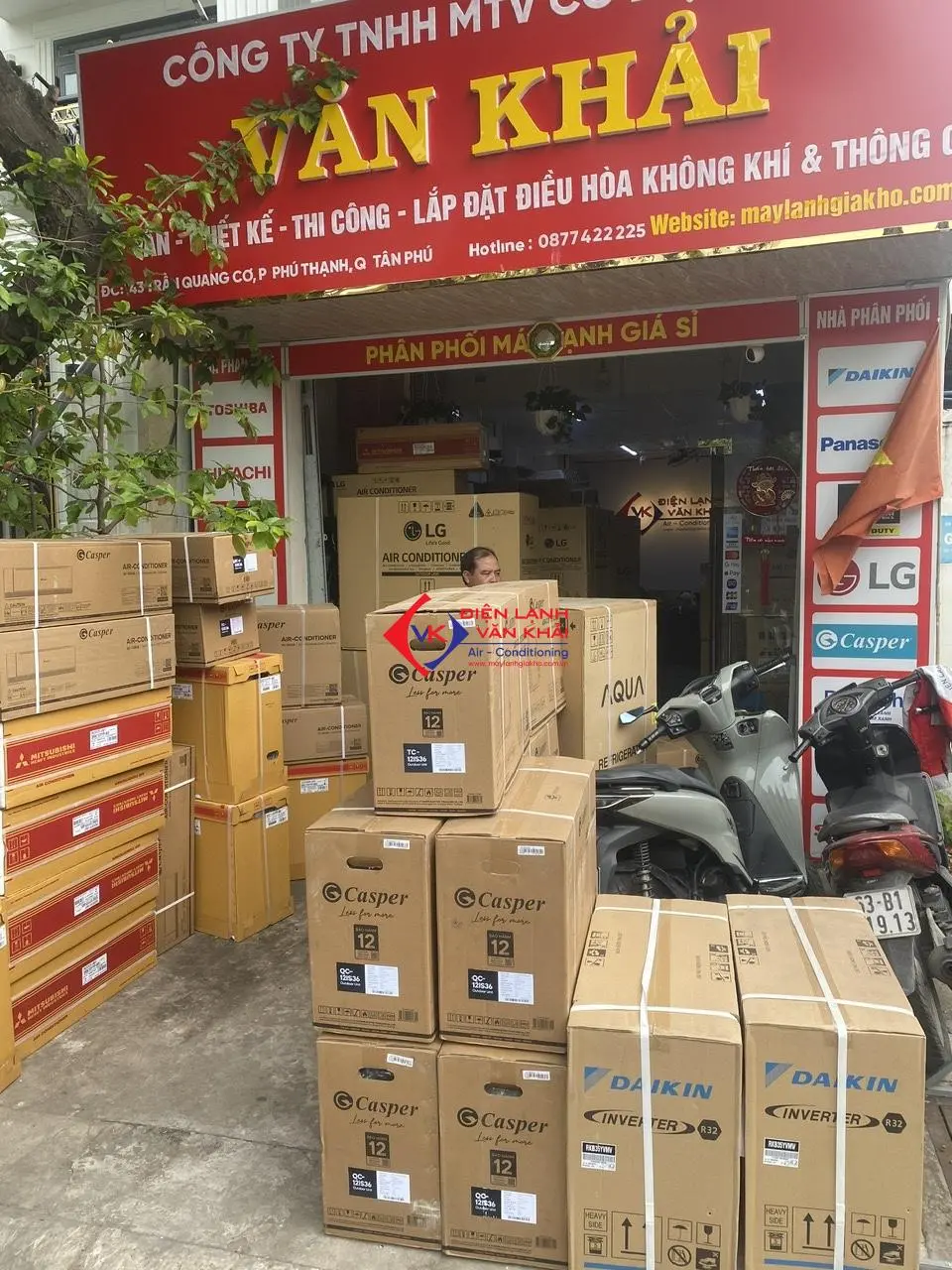 Điều Hoà Máy Lạnh LG chính hãng tại Điện Lạnh Văn Khải