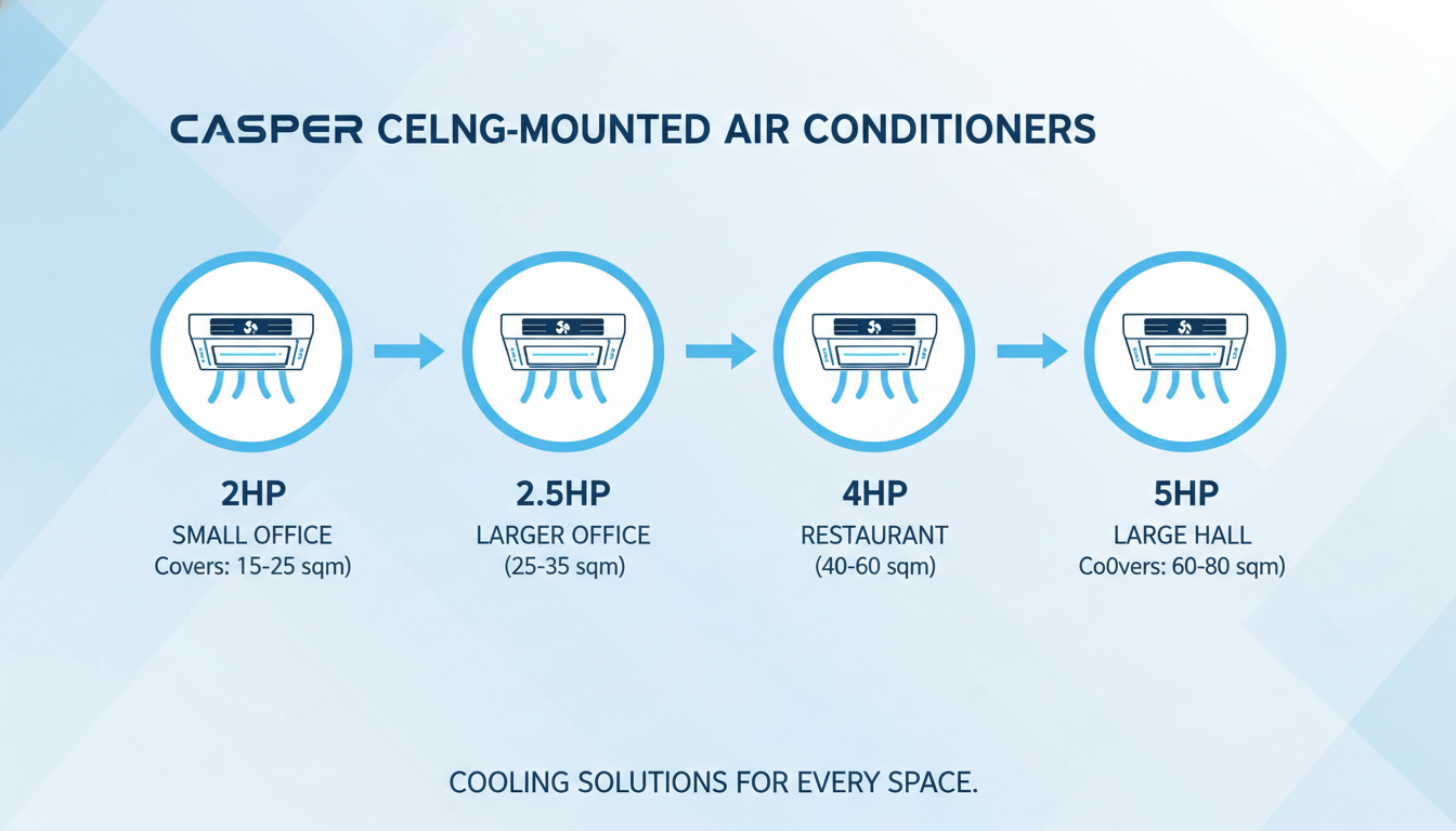 Máy lạnh âm trần casper 4 Khám Phá Các Dòng Máy Lạnh Casper Âm Trần Phổ Biến Nhất Hiện Nay