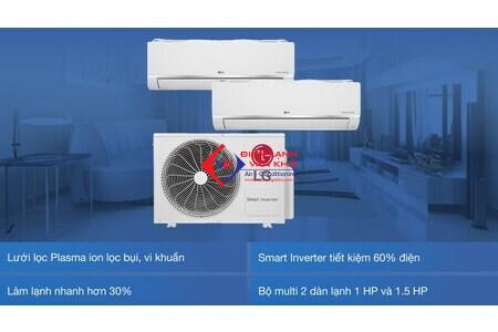 Dàn lạnh treo tường Multi LG Inverter 1.0 HP AMNQ09GSJB0 3 Dàn lạnh treo tường Multi LG Inverter 1.0 HP AMNQ09GSJB0