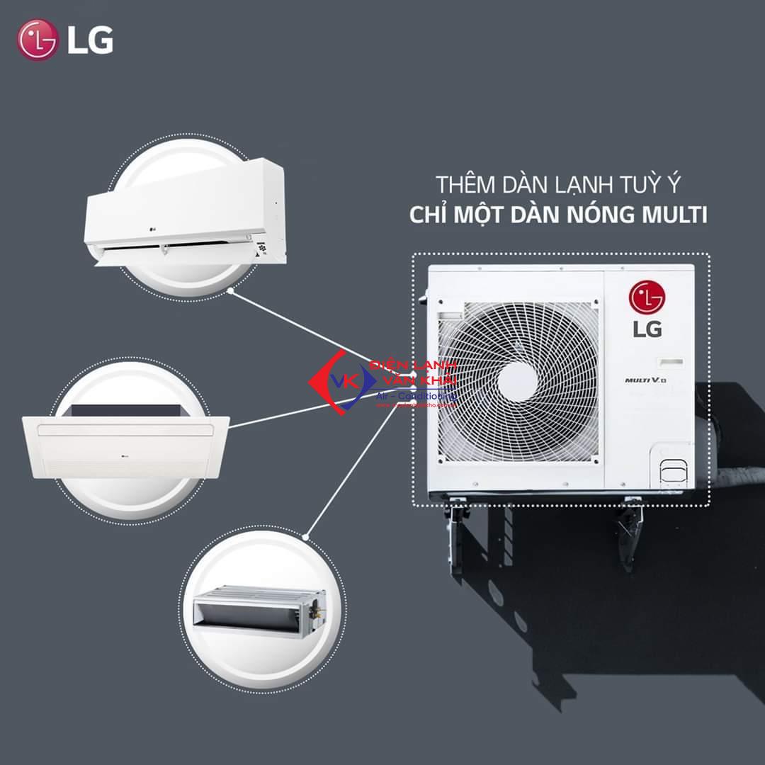 Dàn lạnh âm trần nối ống gió multi LG 2.0 HP AMNQ18GL2A0 Inverter 6 Dàn lạnh âm trần nối ống gió multi LG 2.0 HP AMNQ18GL2A0 Inverter