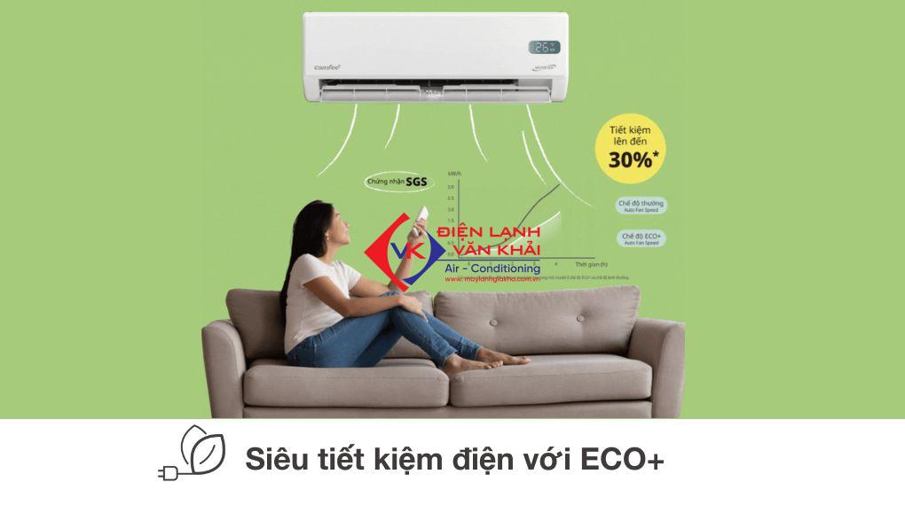 May lanh Comfee Inverter 1.5 HP CFS 13VGPF 2025 tiet kiem dien