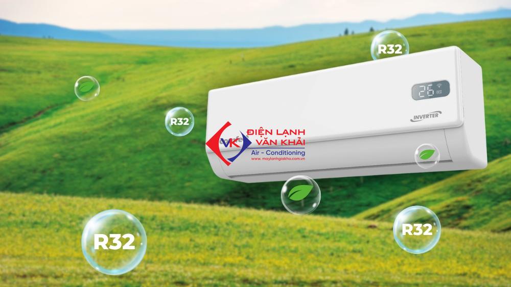 may lanh comfee cfs 13vgp su dung gas r32