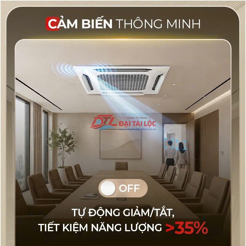 MÁY LẠNH ÂM TRẦN 4 hướng (3 pha) Điều hòa LG ZTNQ48GMLA1/ZUUQ48LV1+PT-MCGW0